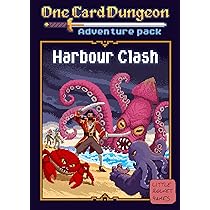 ONE CARD DUNGEON Adventure Pack: HARBOUR CLASH Expansion Board